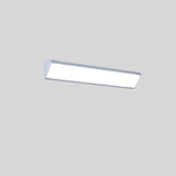 Modern Industrial Waterproof LED Wall Sconce with Rectangular Aluminum Frame and Acrylic Panel for Outdoor Patio