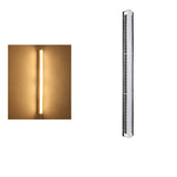 Modern Long Acrylic Solar LED Wall Light – Waterproof Outdoor Garden Lighting