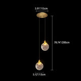 Contemporary Scandinavian Water-Drop Crystal LED Chandelier – Iron & Aluminum for Bedroom
