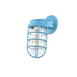 Sleek Contemporary Industrial Aluminum Round Cage 1-Light Waterproof Wall Sconce for Entryway