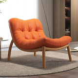 Chic Contemporary Scandinavian Rectangular Sofa - Upholstered in Faux Nappa Leather with a Carbon Steel Frame for Modern Living Rooms