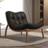 Chic Contemporary Scandinavian Rectangular Sofa - Upholstered in Faux Nappa Leather with a Carbon Steel Frame for Modern Living Rooms