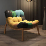 Chic Contemporary Scandinavian Rectangular Sofa - Upholstered in Faux Nappa Leather with a Carbon Steel Frame for Modern Living Rooms