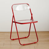 Modern Minimalist Rectangular PVC Iron Dining Chair Backrest Armless For Dining Room