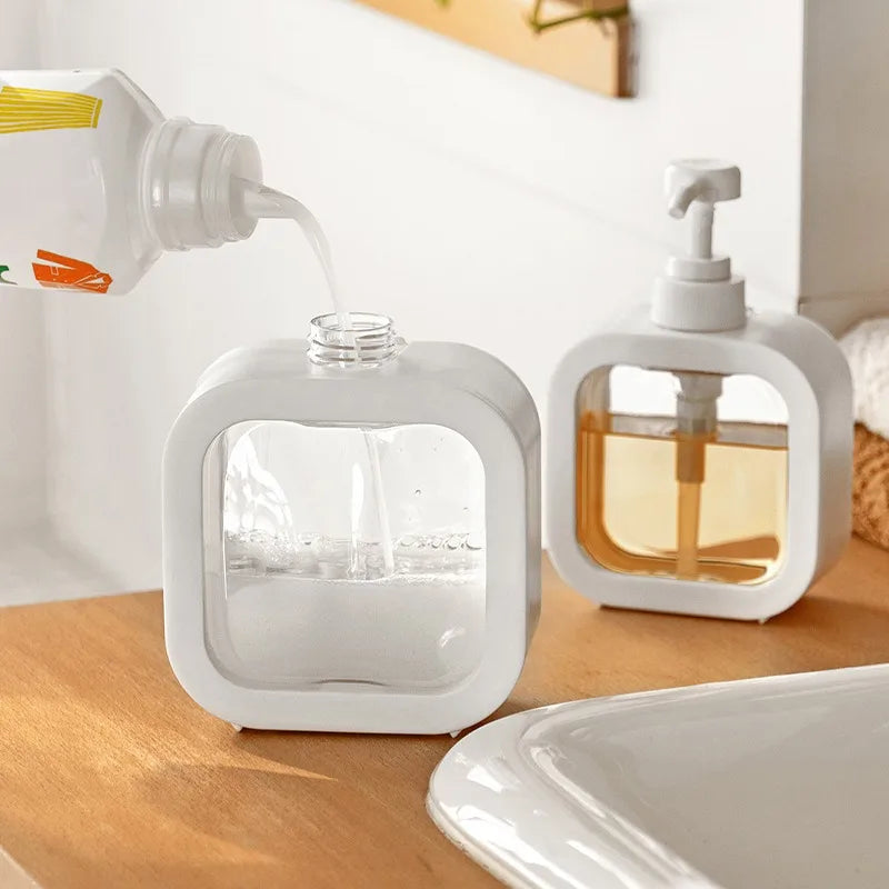 SkandiPure Nordic-Style Refillable Soap Dispenser — Sleek, Eco-Friendly Design