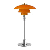 Amber Glass Table Lamp in Scandinavian Style – Warm, Minimalist Lighting for Modern Homes