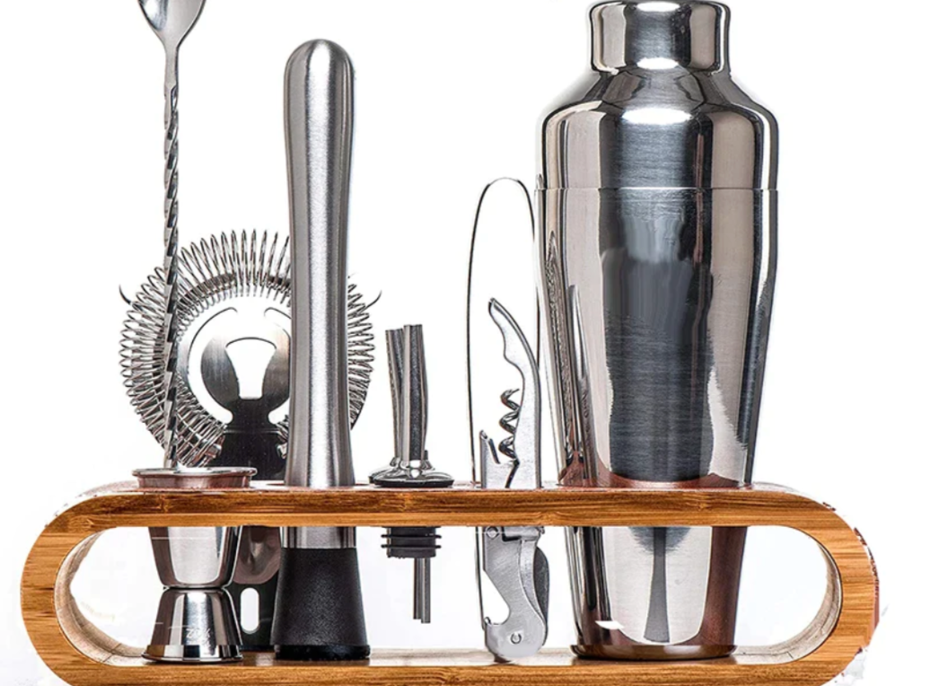 Elara Elite Cocktail Set – Premium Metallic Bar Kit for Luxe Home Mixology