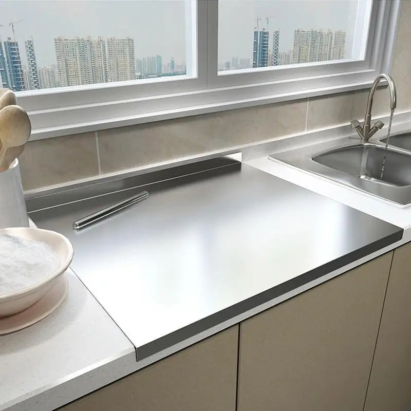 Premium Stainless Steel Chopping Board – Durable, Hygienic, Easy-to-Clean Kitchen Prep Surface