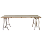 Sleek Teak Dining Table – Durable, Termite-Resistant Outdoor Table for Your Garden