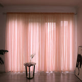 Luxurious Polyester Voile Curtain for Windows