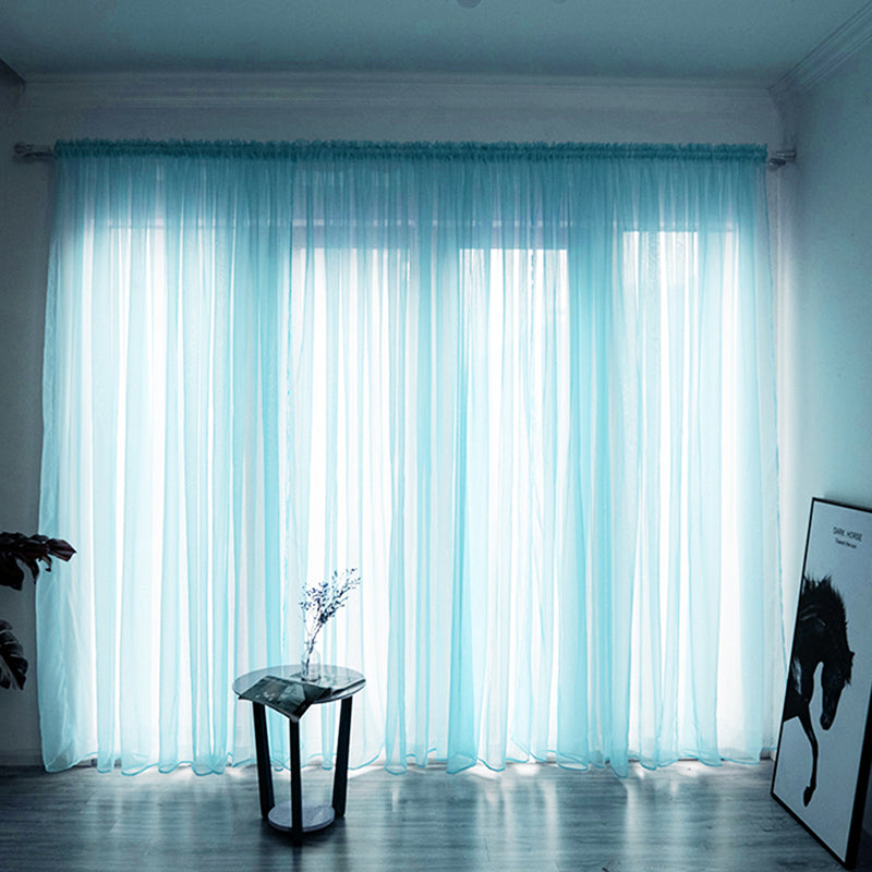 Luxurious Polyester Voile Curtain for Windows