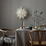 Sleek Metal Candle Holder with Modern Molecular Design