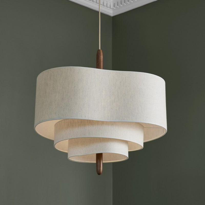 Chic Fabric Chandelier for Living Room or Bedroom