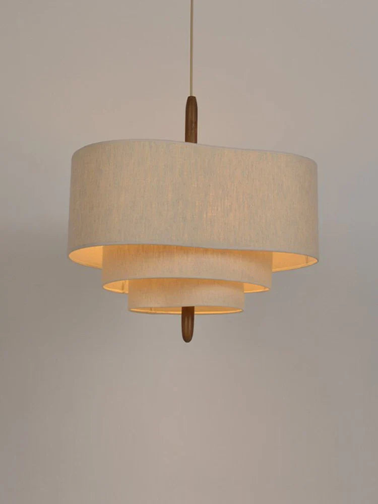 Chic Fabric Chandelier for Living Room or Bedroom