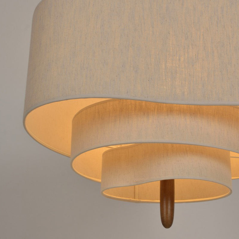 Chic Fabric Chandelier for Living Room or Bedroom