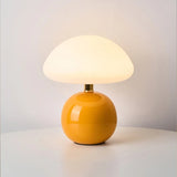 Chic Ceramic Mushroom Table Lamp for Cozy Ambience