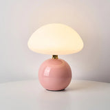 Chic Ceramic Mushroom Table Lamp for Cozy Ambience