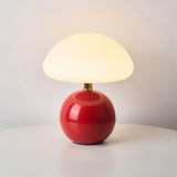 Chic Ceramic Mushroom Table Lamp for Cozy Ambience