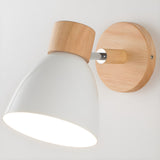 Cozy Bedroom Glow: Wooden Wall Lamp for Warm Ambient Lighting