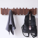 Artisan Handcrafted Wooden Piano Coat Rack