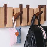 Artisan Handcrafted Wooden Piano Coat Rack
