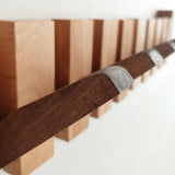 Artisan Handcrafted Wooden Piano Coat Rack