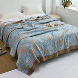 Japanese Soft Throw Blanket — Plush Cozy Comfort for Your Home