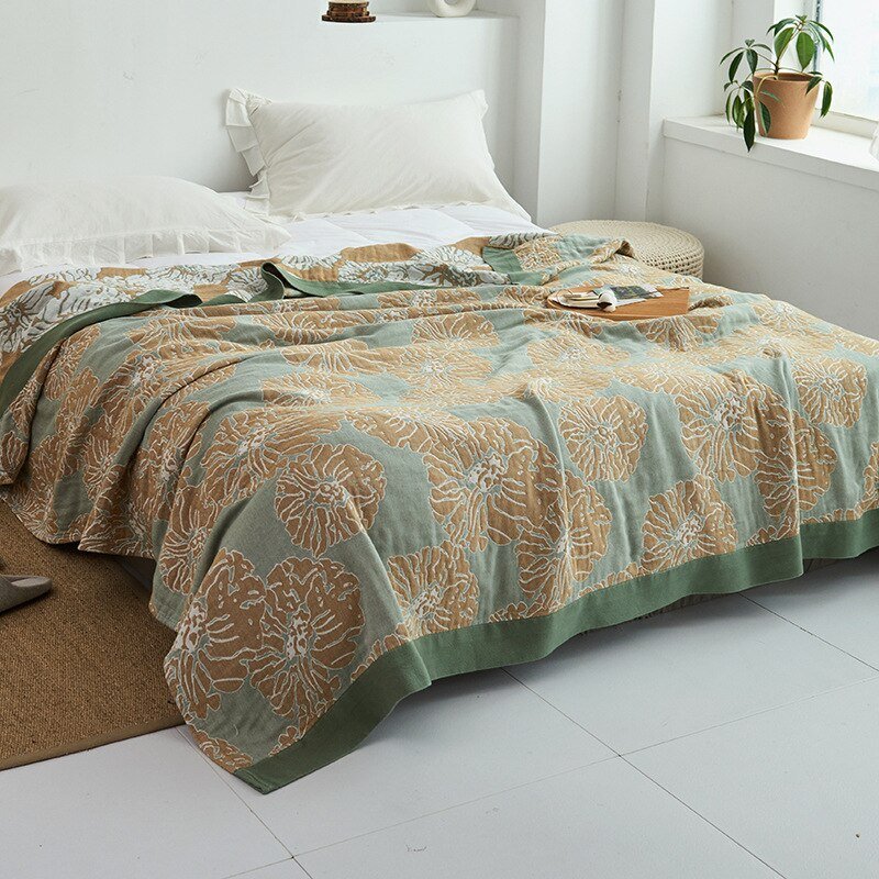 Japanese Soft Throw Blanket — Plush Cozy Comfort for Your Home
