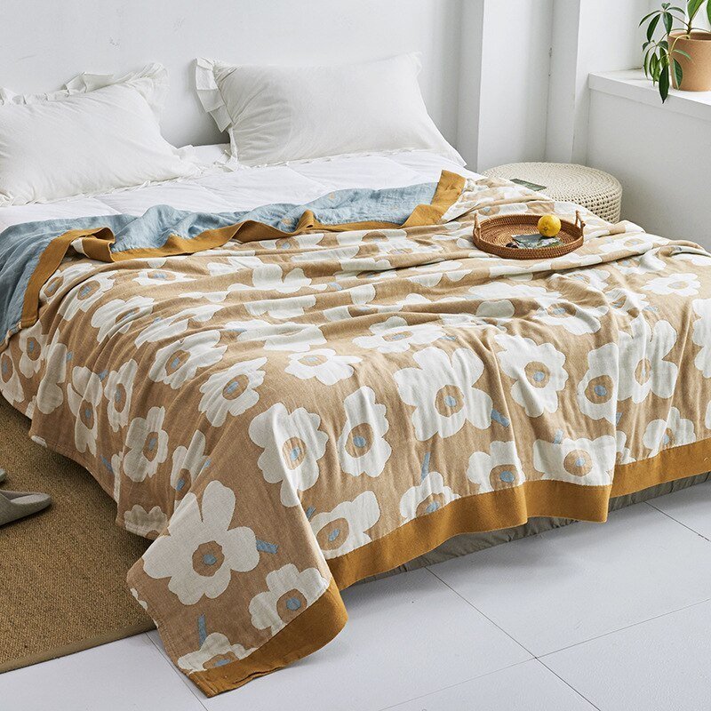Japanese Soft Throw Blanket — Plush Cozy Comfort for Your Home