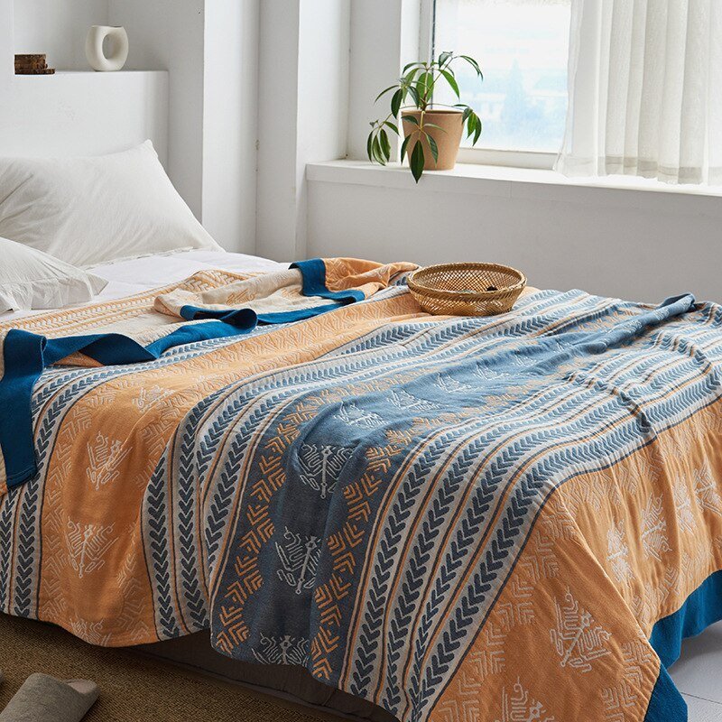 Japanese Soft Throw Blanket — Plush Cozy Comfort for Your Home