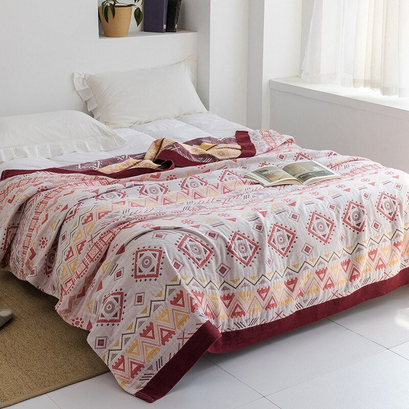Japanese Soft Throw Blanket — Plush Cozy Comfort for Your Home