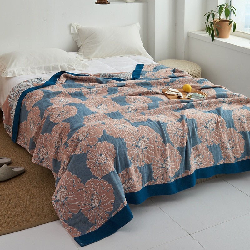 Japanese Soft Throw Blanket — Plush Cozy Comfort for Your Home