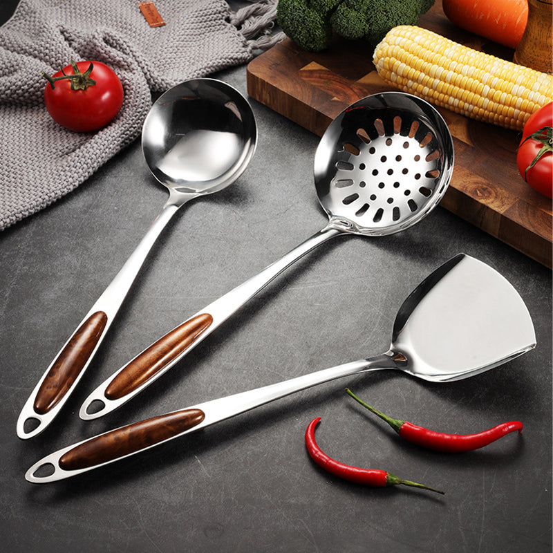 Premium Stainless Steel Utensil Set for Everyday Cooking