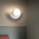 Nordic-Inspired Minimalist Semicircle Wall Lamp