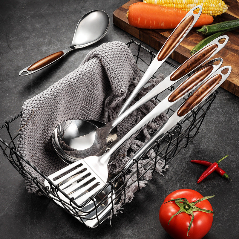 Premium Stainless Steel Utensil Set for Everyday Cooking