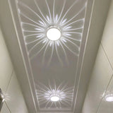 Elegant LED Ceiling Light with Dual Warm & Cool White Illumination