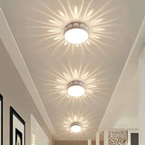 Elegant LED Ceiling Light with Dual Warm & Cool White Illumination