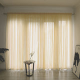 Luxurious Polyester Voile Curtain for Windows