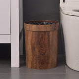 Elegant Minimalist Wooden Garbage Bin for Home