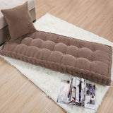 Chic Modern Solid-Color Corduroy Bench Cushion